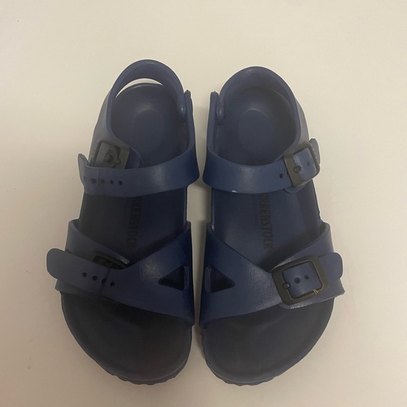 Birkenstock Rio Rubber Kids Sandals size 13-13.5 - Picture 1 of 3